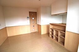 近鉄大阪線 堅下駅 徒歩10分の賃貸アパート 1階1LDKのリビング/ダイニング