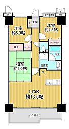 間取図画像 3LDK