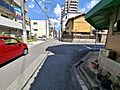 前面道路です。