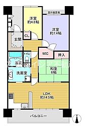 間取図画像 3LDK