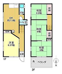京阪本線 大和田駅 徒歩21分