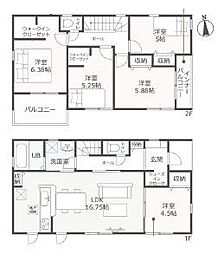 袋井市春岡 第11期　新築全3棟　2号棟