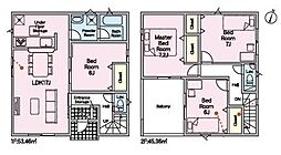 袋井市堀越 第3  新築全4棟　2号棟