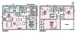 袋井市堀越 第3  新築全4棟　3号棟