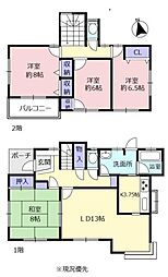 磐田市川袋　プライベートガーデンな中古住宅