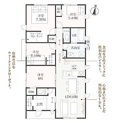 菊川市下平川 新築全2棟　2号棟（平屋）