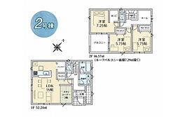 日高市原宿第21 新築全2棟 2号棟