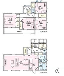 1号棟横須賀市新築戸建 2台駐車可 SIC パントリー