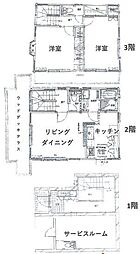 青葉区中古戸建 ウッドデッキテラス