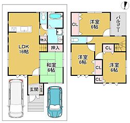 泉北高速鉄道 深井駅 徒歩35分の一戸建て