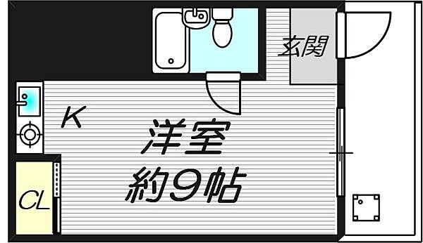 大阪府大阪市東淀川区相川２丁目(賃貸マンション1R・3階・16.00㎡)の写真 その2