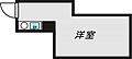 グッドライフ北千里2階1.9万円