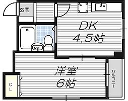 間取図画像 1DK