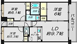 間取図画像 3LDK