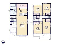 草加市氷川町 新築一戸建て A号棟