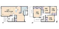 草加市北谷3丁目 新築一戸建て 11期1号棟