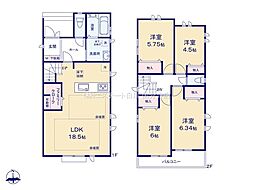 東大和市立野2丁目　戸建　2-C