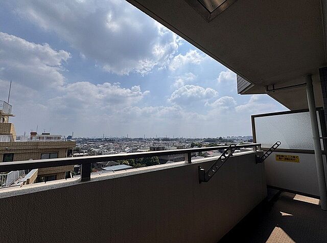 バルコニー 武蔵関シティハウス 8階/-