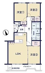 間取図画像 3LDK