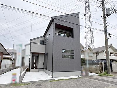 外観：建物が完成しましたので室内のご見学予約スタート。当日のご見学予約も大歓迎です。お気軽にご連絡ください。エステート白馬国分寺店は火曜水曜も営業しております。 