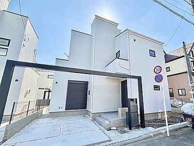 外観：現地のご見学予約もスタートしました。周辺で売りに出ている物件も沢山御座います。まとめてご見学ができますのでお気軽にお申しつけください。