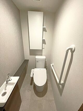 トイレにはウォ...