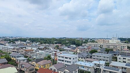 お家からの眺望です。開放感のある眺め。