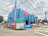 外観：現在建物を建築中です、建築中の物件については現地確認の他、同施工会社の完成施工例のご案内、担当者のプレゼンテーションにてご検討ください。適切なご検討の方法をご説明させて頂きます。 