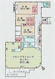 朝日プラザ善福寺 3LDKの間取図画像