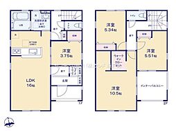 東松山市五領町　新築分譲住宅　全6棟　3号棟