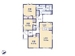 東松山市石橋23-2期　新築分譲住宅　全4棟　2号棟