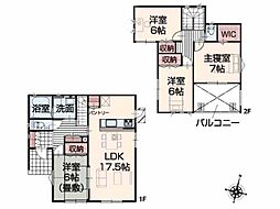 川島町下伊草　新築分譲住宅　全13棟　6号棟