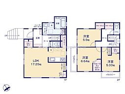川越市志多町R6−A　中古一戸建て