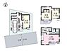 間取り：3階建て3LDKの中古一戸建て。全居室南向き、2面採光で陽当り良好。各居室に収納があり、衣類や小物類もすっきり片付きます。