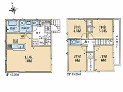 川越市仙波町第3 新築一戸建て