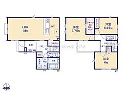 川越市中台3期 新築分譲住宅 全3棟 3号棟