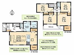 川越市笠幡第六 新築一戸建て