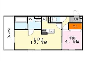 アリア守山  ｜ 滋賀県守山市二町町（賃貸アパート1LDK・2階・41.86㎡） その2