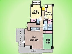 ライオンズマンション南大沢 3LDKの間取り