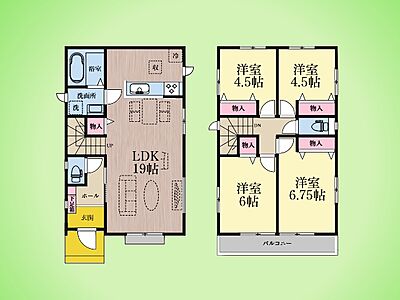 間取り:○間取り図○ 間取り:○間取り図○