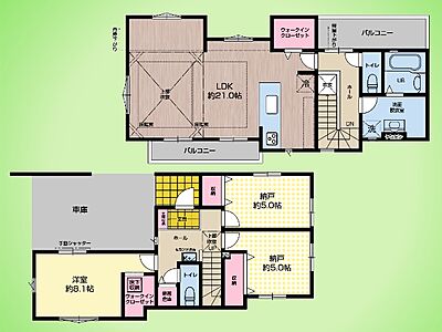 間取り:○間取り図○ 間取り:○間取り図○