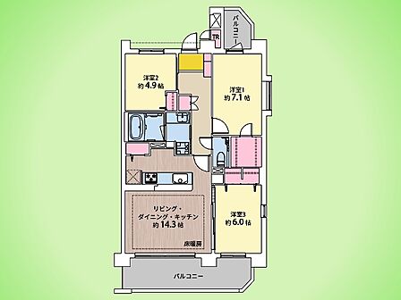○間取り図○
