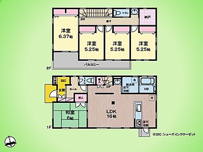 間取り：〇間取り図〇