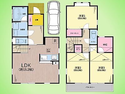 間取り:○間取り図○ 間取り:○間取り図○