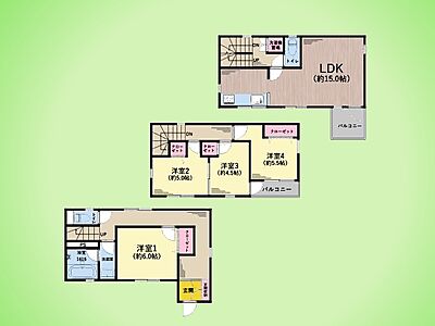 間取り:○間取り図○ 間取り:○間取り図○