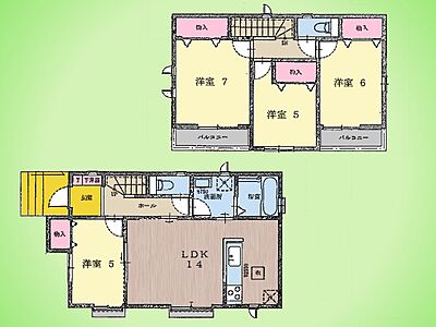間取り:○間取り図○ 間取り:○間取り図○