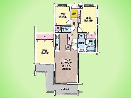 ○間取り図○