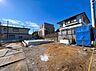 外観：住宅街にある更地の敷地の様子です
