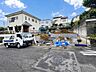 その他：住宅街の敷地で造成工事中の様子