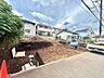 周辺：住宅街の整地された土地の様子